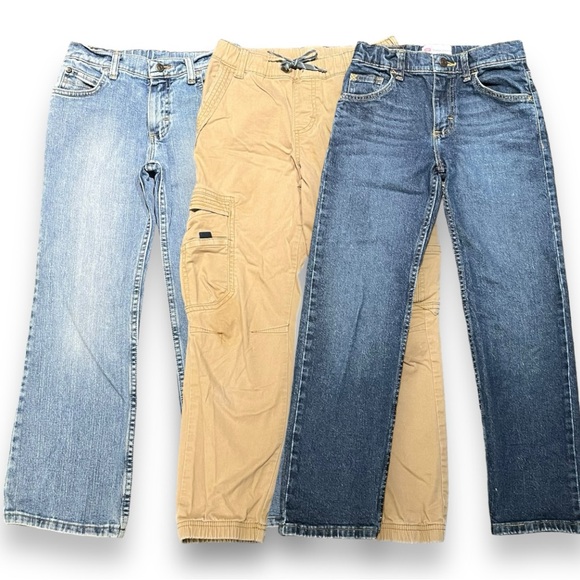 Wrangler Other - Bundle of 3 Wrangler Pants Size 10 Regular (Boy)